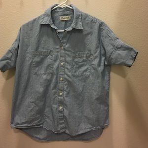 Chambray top from Madewell